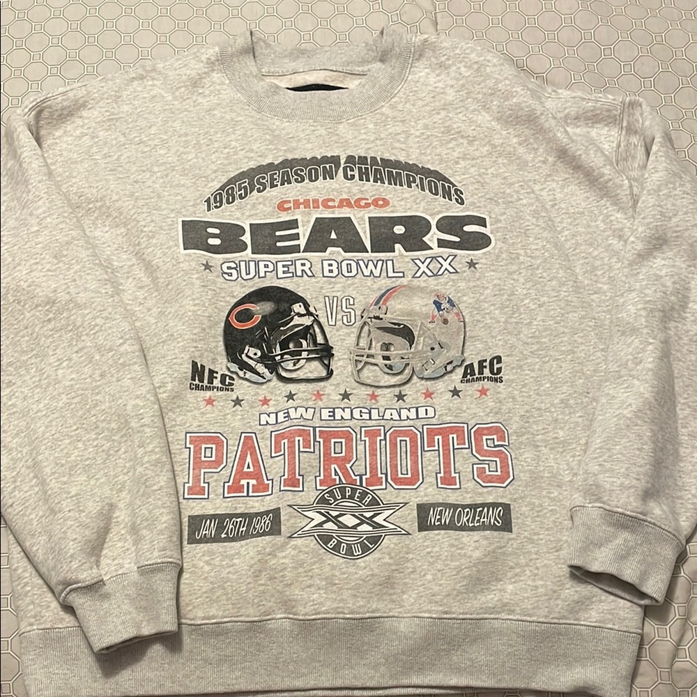 Chicago Bears Gray Sweater